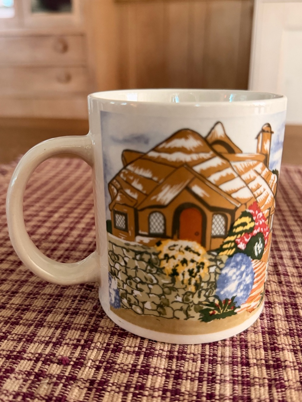 Vintage Gibson Cottage Coffee Mug